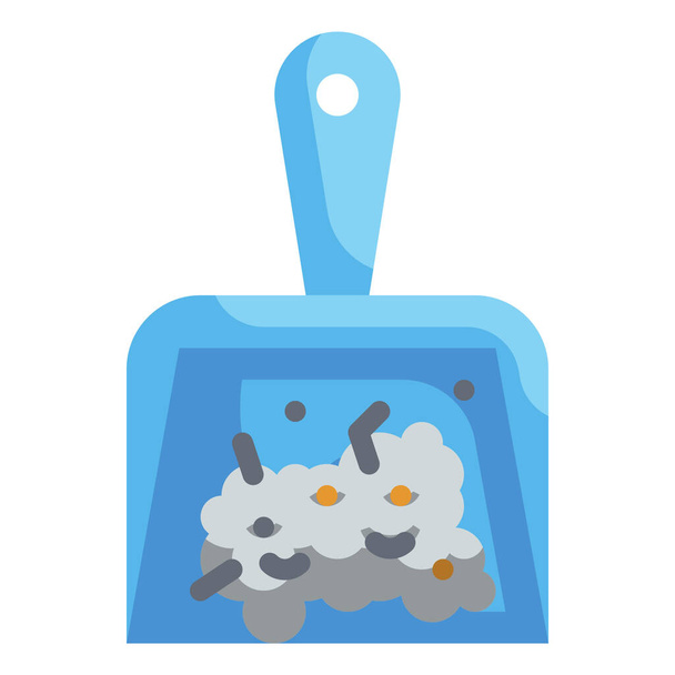 broom clean cleaning icon in Family & home category - Vector, Image