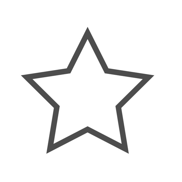 закладка Избранное значок в стиле наброска - Вектор,изображение