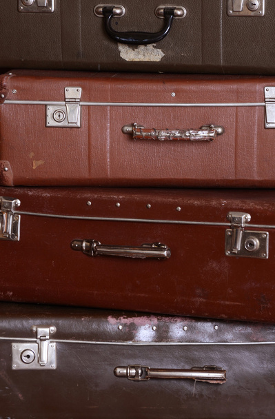 Old suitcases - Φωτογραφία, εικόνα
