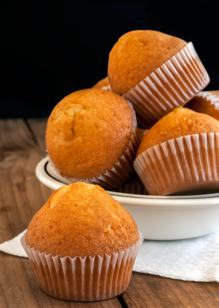 Muffin dorati fatti in casa
 - Foto, immagini