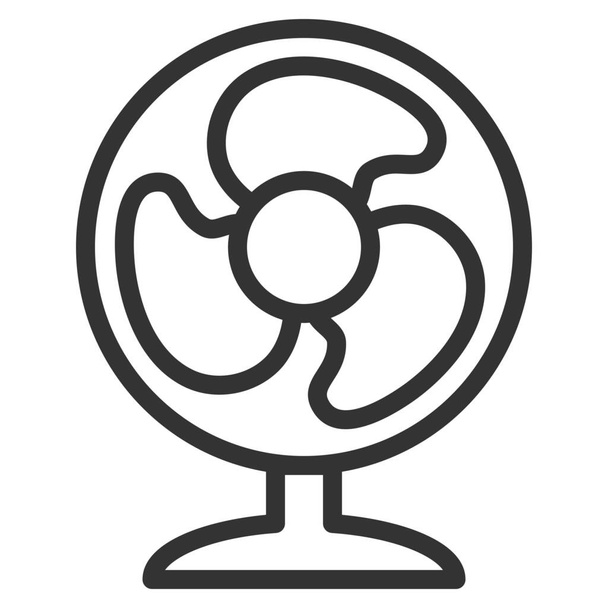 ventilador de ar condicionado ícone no estilo Outline - Vetor, Imagem