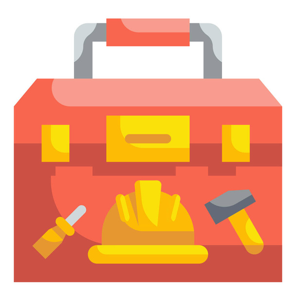 box construction container icon - Vector, Image