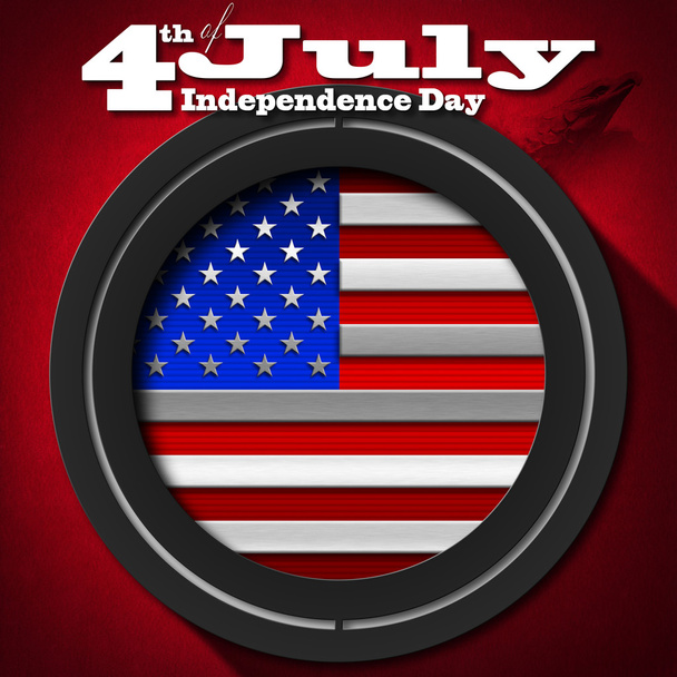 4 juli - independence day - Foto, afbeelding