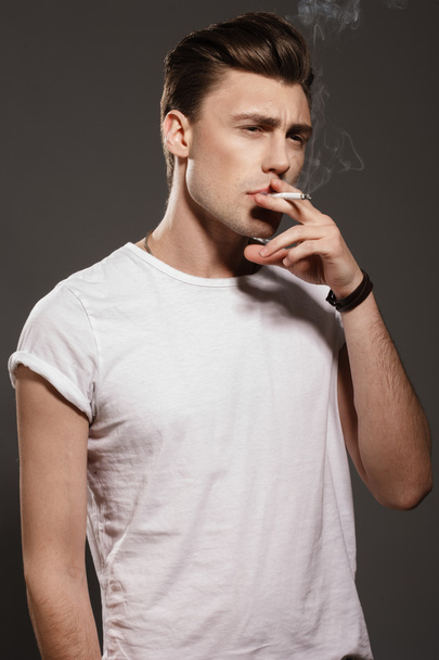Smoking man - Foto, Imagen