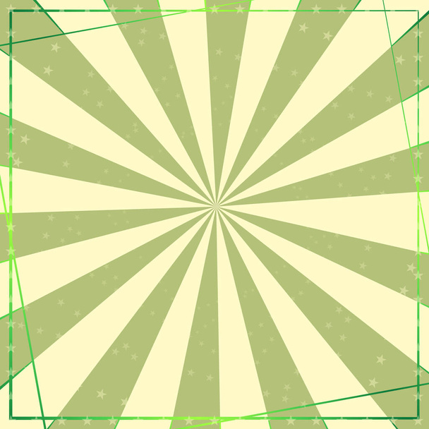 Вінтажний, гранжевий зелений цирковий шаблон тла. Векторні ілюстрації
 - Вектор, зображення