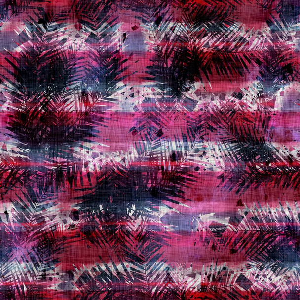 Fancy ornate fuchsia stripe seamless pattern for print - Fotografie, Obrázek