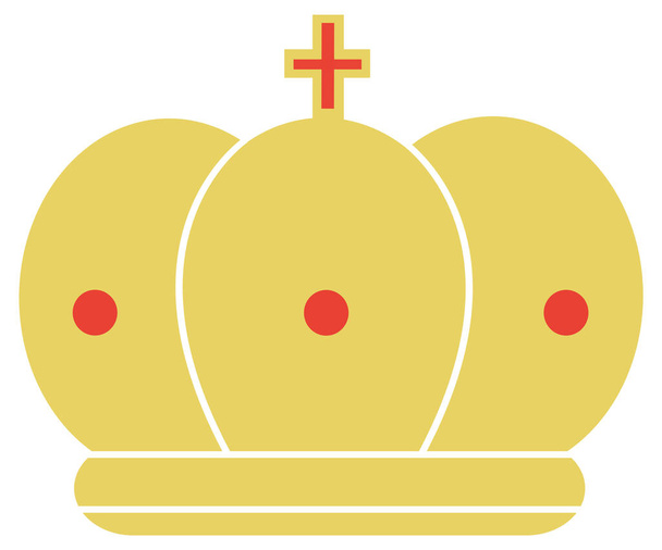 Crown vector. Royal crown. Crown for the winner. - Vector, Image