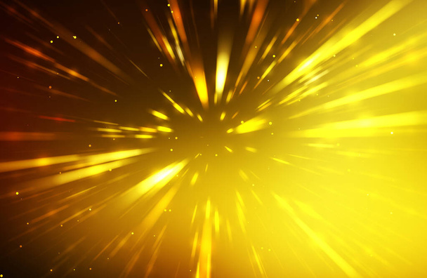 Блестящие яркие и красочные обои. Световая взрывная звезда со светящимися частицами и линиями. Красивые абстрактные лучи фона. - Фото, изображение