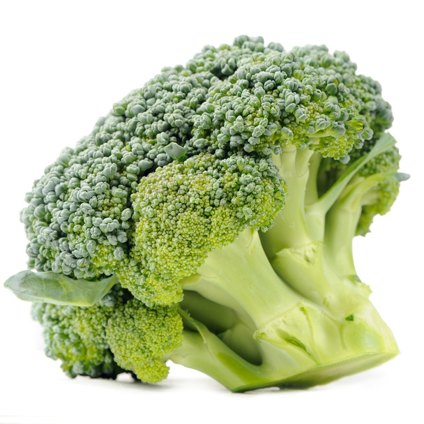 Green Broccoli Isolated on White Background - Zdjęcie, obraz