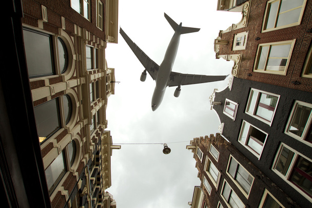 survol Amsterdam en avion
 - Photo, image