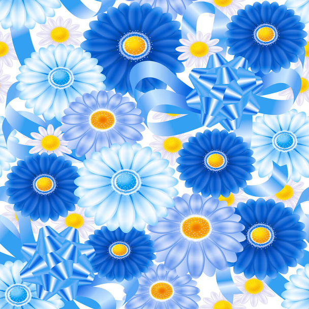 Florales Tapetenmuster. Nahtlos. 3D-Illustration.  - Foto, Bild