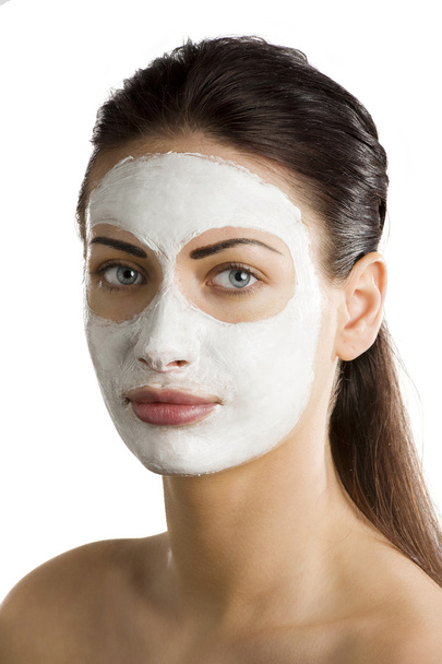 The beauty mask - Foto, afbeelding