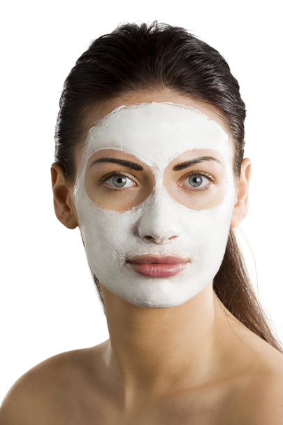 The beauty cream mask - Фото, зображення