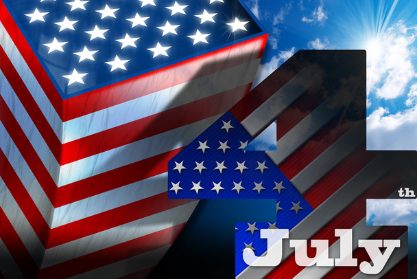 Dia da Independência - 4 de julho
 - Foto, Imagem