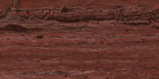 高解像度で暗い赤大理石のテクスチャの背景、高級かつシームレスな輝きパターンで天然石のトップビュー. - 写真・画像