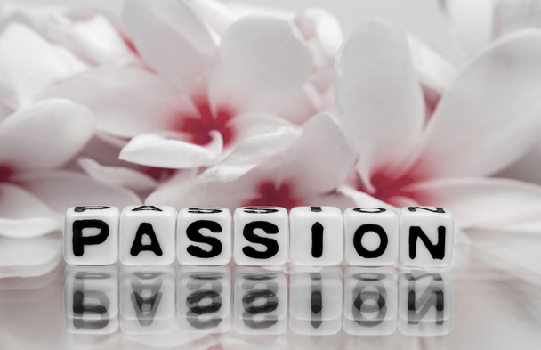 Passion with red flowers - Photo, Image