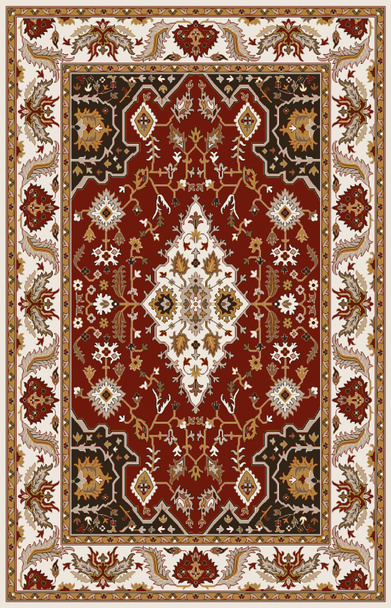 Tapijt badmat en tapijt Boho stijl etnisch ontwerp patroon met verontruste geweven textuur en effect - Foto, afbeelding