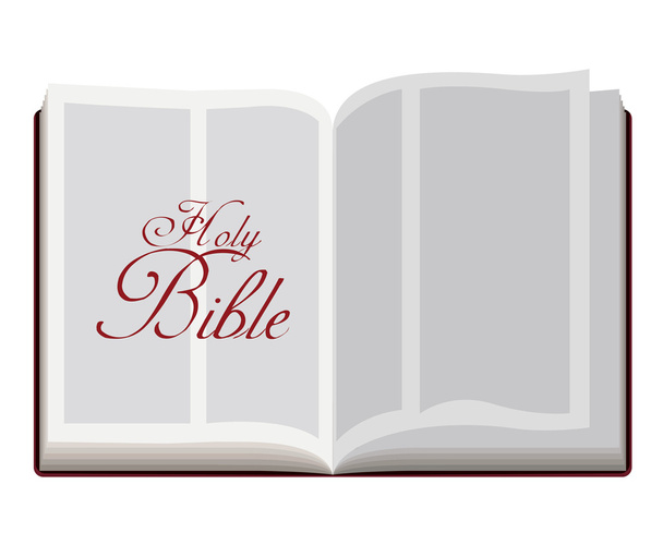 Holy bible design - Vector, Image