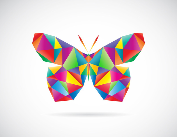 Imagen vectorial de un diseño de mariposa
  - Vector, imagen