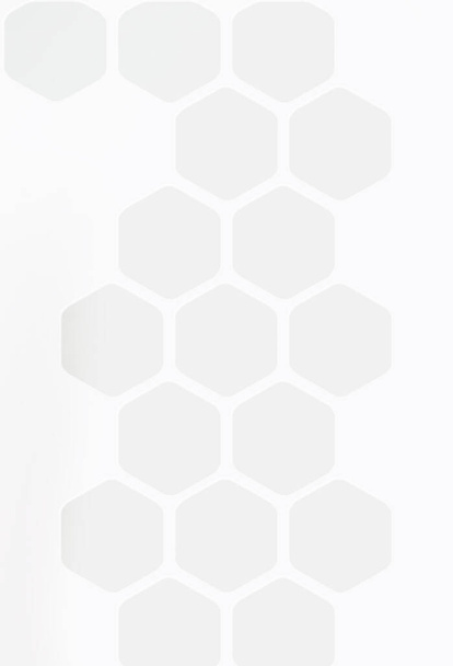 Futuristic modern design with hexagon elements. Seamless pattern, abstract template design. - Photo, Image