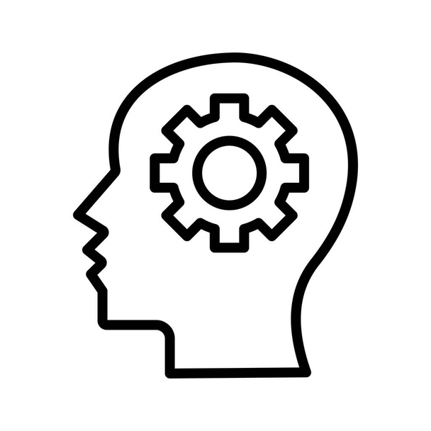 Brain Services Vektorsymbol, das leicht geändert oder bearbeitet werden kann - Vektor, Bild