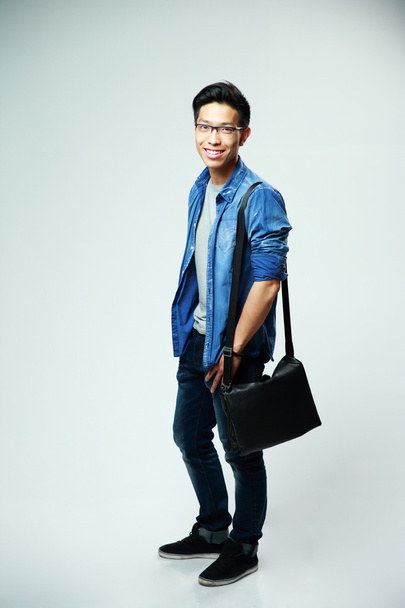 Young handsome asian man in glasses - Φωτογραφία, εικόνα