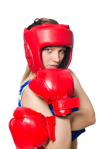 kobieta bokser - Zdjęcie, obraz