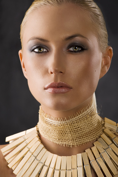 Close up of amazon woman - Valokuva, kuva