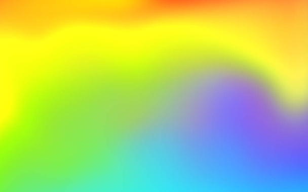 Abstract rainbow soft cloud background in pastel colorful gradation. - Photo, Image