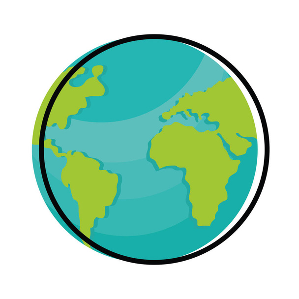 world planet earth - Vector, Image