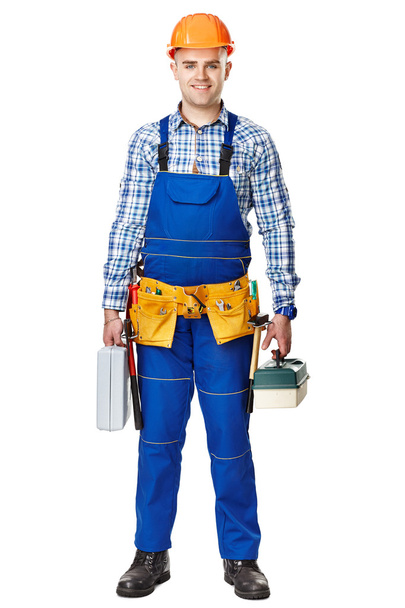 Young male construction worker - Fotó, kép