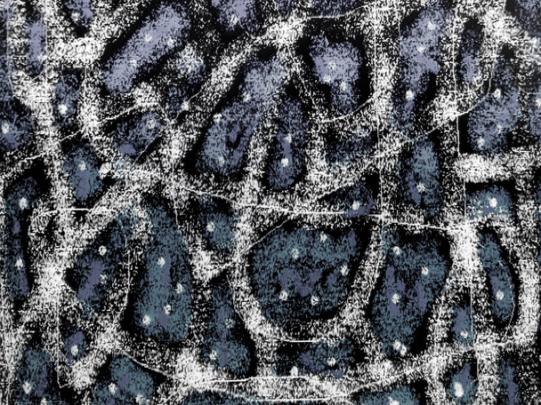 Digital abstract irregular lines motif grunge texture pattern background - Foto, afbeelding