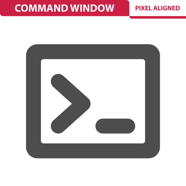 Befehlsfenster, Codierung, Hacken, Programmiersymbol - Vektor, Bild