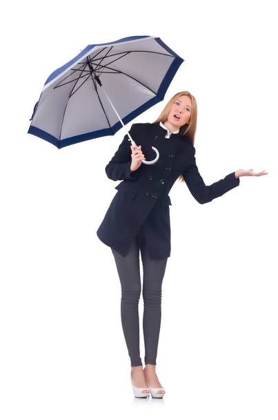 Woman with umbrella - Fotografie, Obrázek