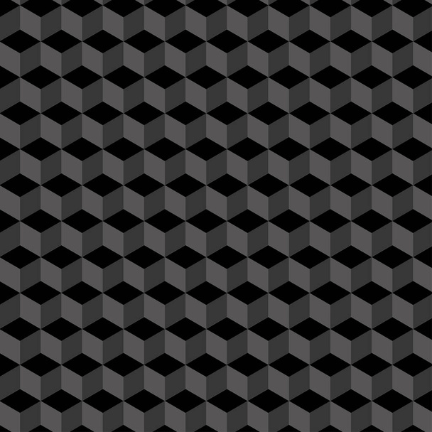 black isometric design - Вектор, зображення