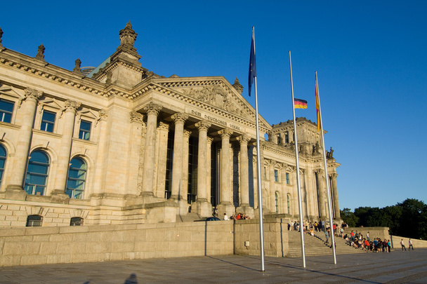 Reichstag en der abendsonne - Foto, Imagen