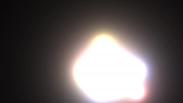 Forró amorf ragyogó massza fehér energia Rgb Fringing - Felvétel, videó