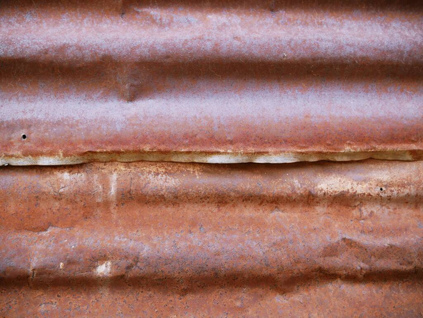 Fundo e textura do ferro de ferrugem, estilo de cor vintage. - Foto, Imagem