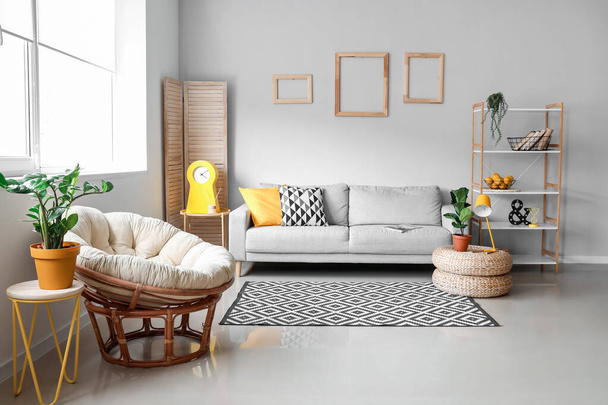 A modern nappali belseje - Fotó, kép