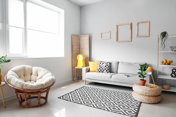 Interiér moderního obývacího pokoje - Fotografie, Obrázek