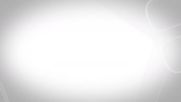 Modello di animazione 3d su sfondo bianco - Filmati, video