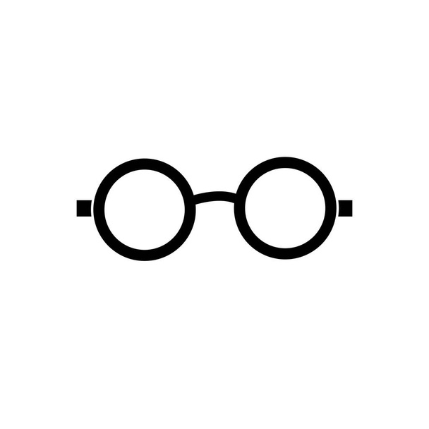 Icono de gafas ilustración sobre fondo blanco - Foto, Imagen