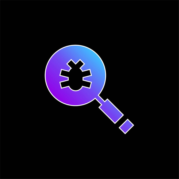 Vektorová ikona Antivirus blue gradient - Vektor, obrázek