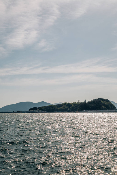Νήσος Οντόνγκο και θάλασσα στο Γιόσου της Κορέας - Φωτογραφία, εικόνα