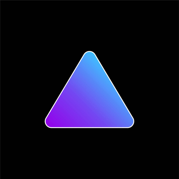 Icono de vector de gradiente azul blanqueador - Vector, Imagen