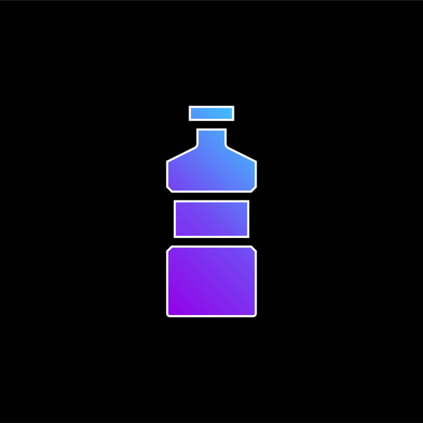 Μπλε μπουκάλι διάνυσμα κλίση εικονίδιο - Διάνυσμα, εικόνα