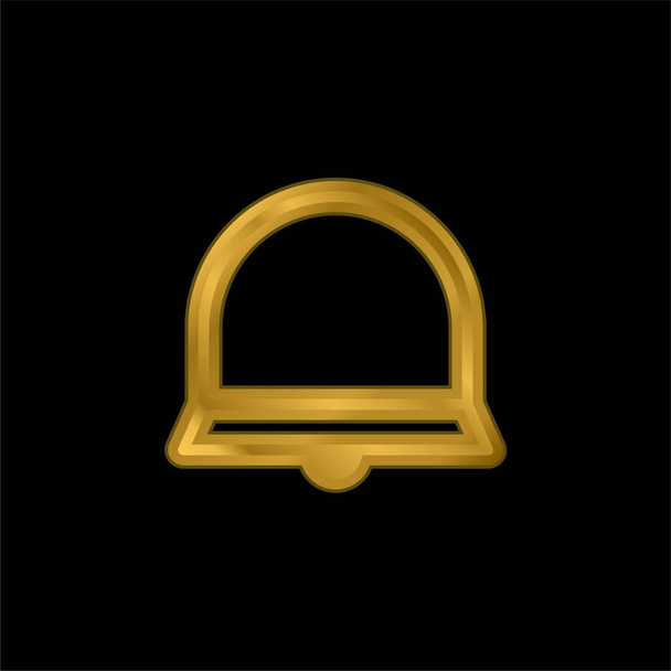 Нагадування про золоту металеву піктограму або вектор логотипу
 - Вектор, зображення