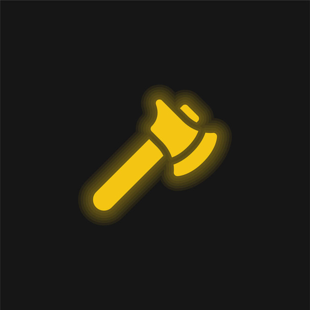 Жёлтый топор - Вектор,изображение