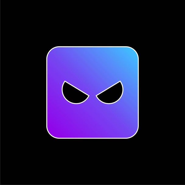 Злой голубой вектор градиента - Вектор,изображение