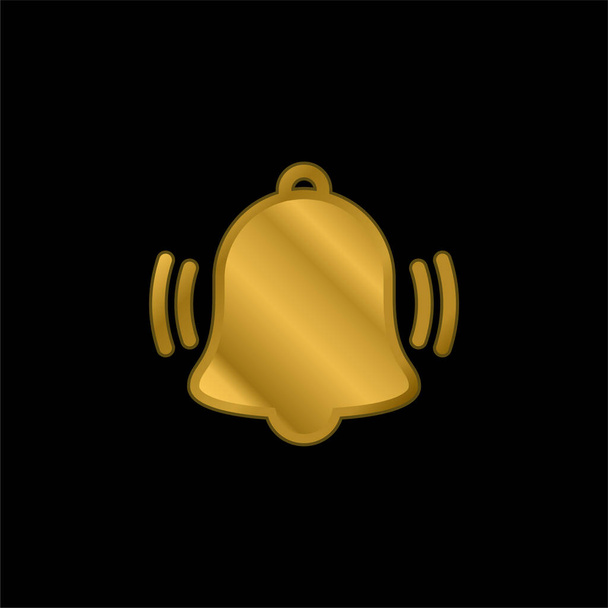 Нагадування про золоту металеву піктограму або вектор логотипу
 - Вектор, зображення